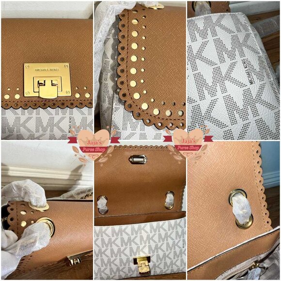 🤎Michael Kors Coated Canvas Shoulder or Crossbody Purse🤎 - Picture 9 of 17